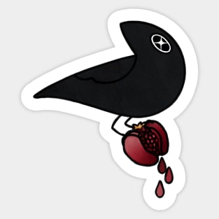 Morning Murder - Pomegranate Sticker